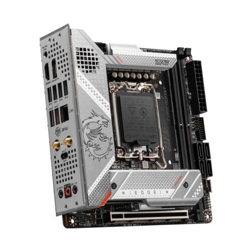 MSI MPG Z790I Edge WIFI MS-7E03 Intel Z790 Mainboard Mini-ITX So. 1700 #333491 - Bild 3 von 5