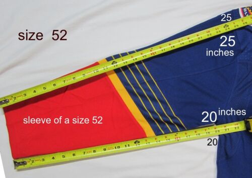 ST. LOUIS BLUES size 52 = Large ADIDAS RETRO Aeroready Authentic Hockey Jersey - Picture 2 of 9