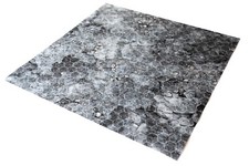 Dry-erase RPG 50x50cm mat with hex grid - dry wipe battlemat for RPGs, D D