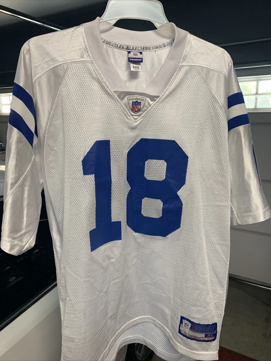 Peyton manning best sale white colts jersey