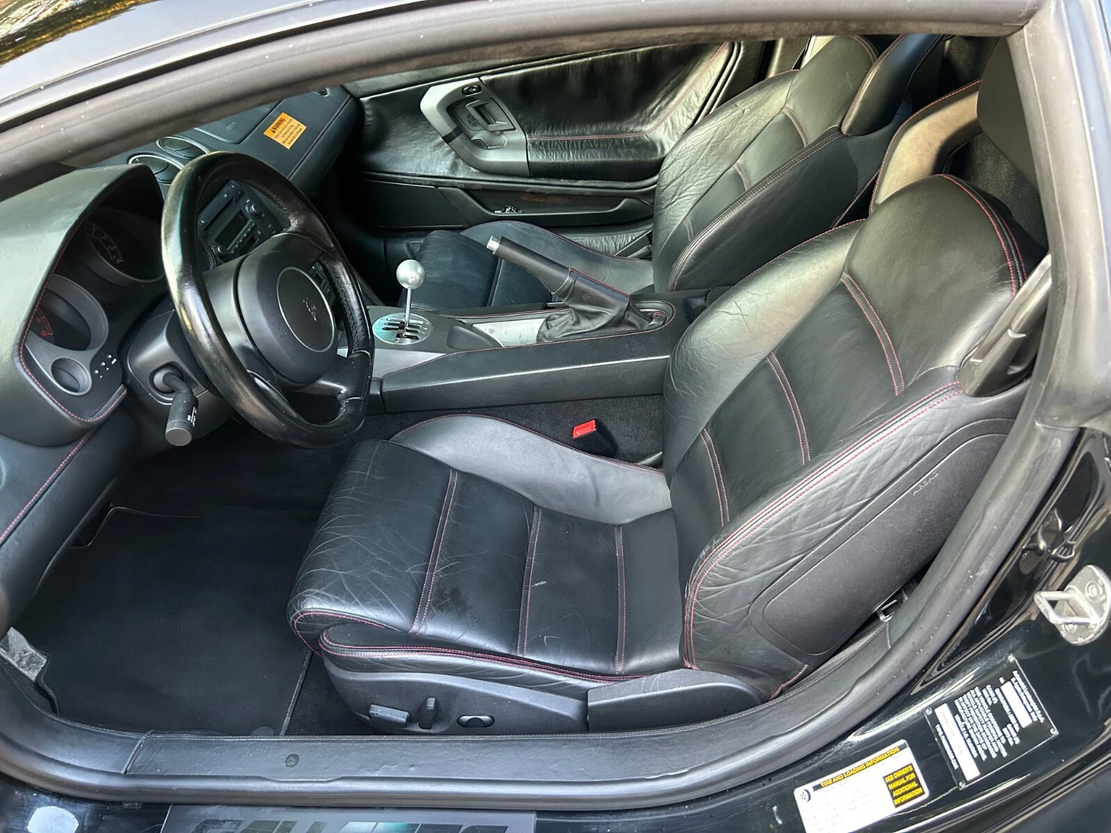 Lamborghini Gallardo Interior View 1