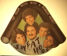 SWEAT HOGS "WELCOME BACK KOTTER" JOHN TRAVOLTA 1976 VINTAGE ORIGINAL IRON-ON!