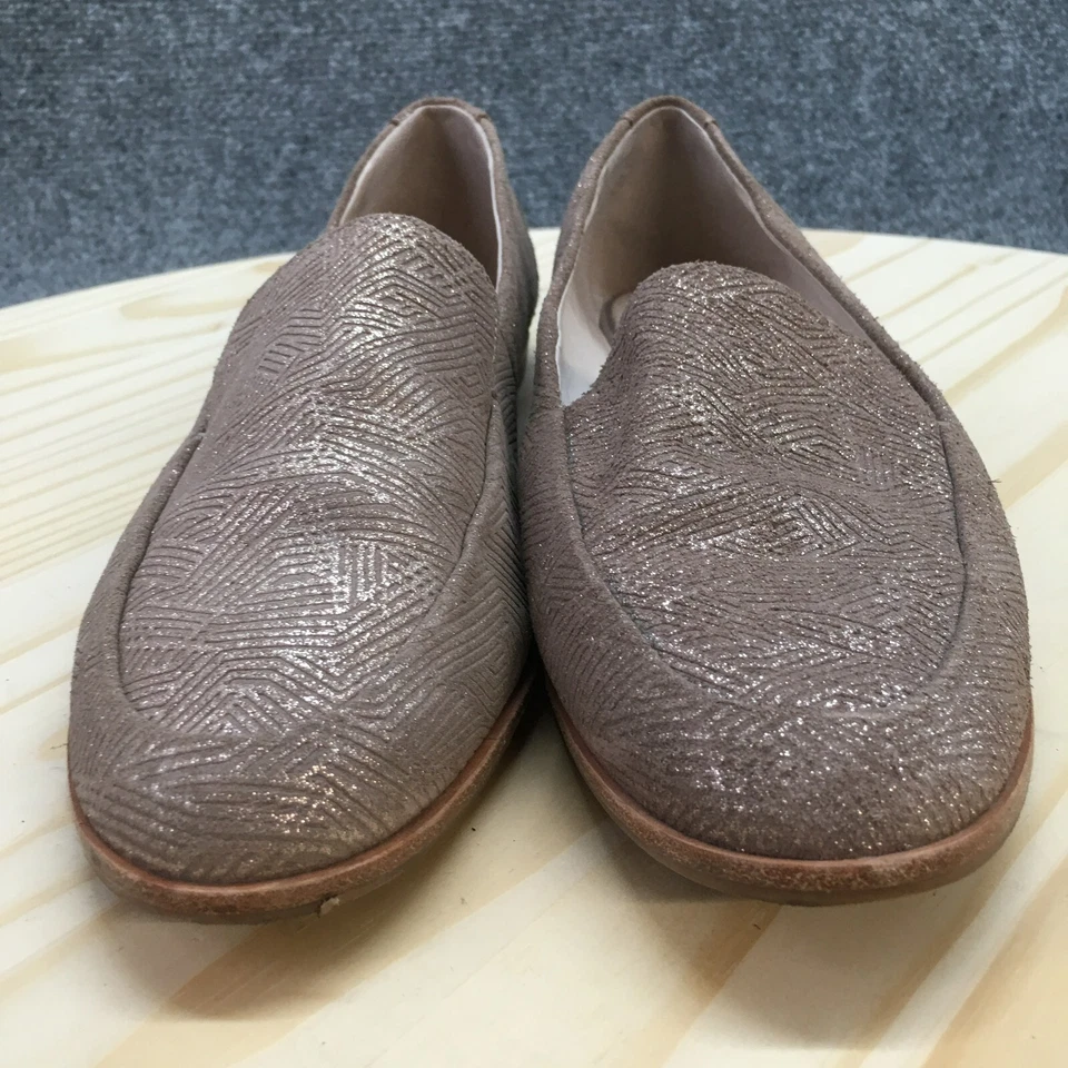 Alex Marie Zapatos Mujer 8 M Mocasines Sin Cordones Cuero Marrón Informal Puntera Almendra Foto 4 de 4