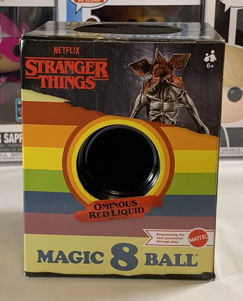 Magic 8 Ball Stranger Things - Boule magique neuve - Mattel