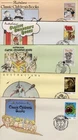 1985 First Day Covers x 5 - Australiana Classic Children's Books