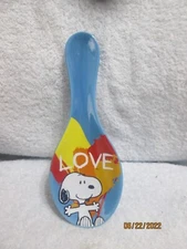 Peanuts Snoopy Pride Collection Spoon Rest " LOVE " New No Box