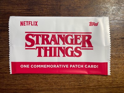 TOPPS NETFLIX Stranger Things 　スケッチカード 2018 Topps Netflix Stranger Things Commemorative Patch Cards | eBay