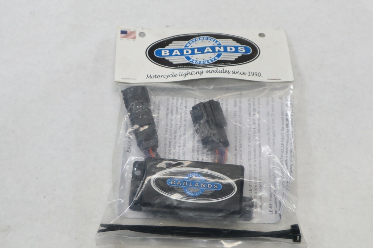 スポーツスター　イコライザー　バッドランズ　04〜13 カプラーオン　LE-03 Badlands-Plug-In-Load-