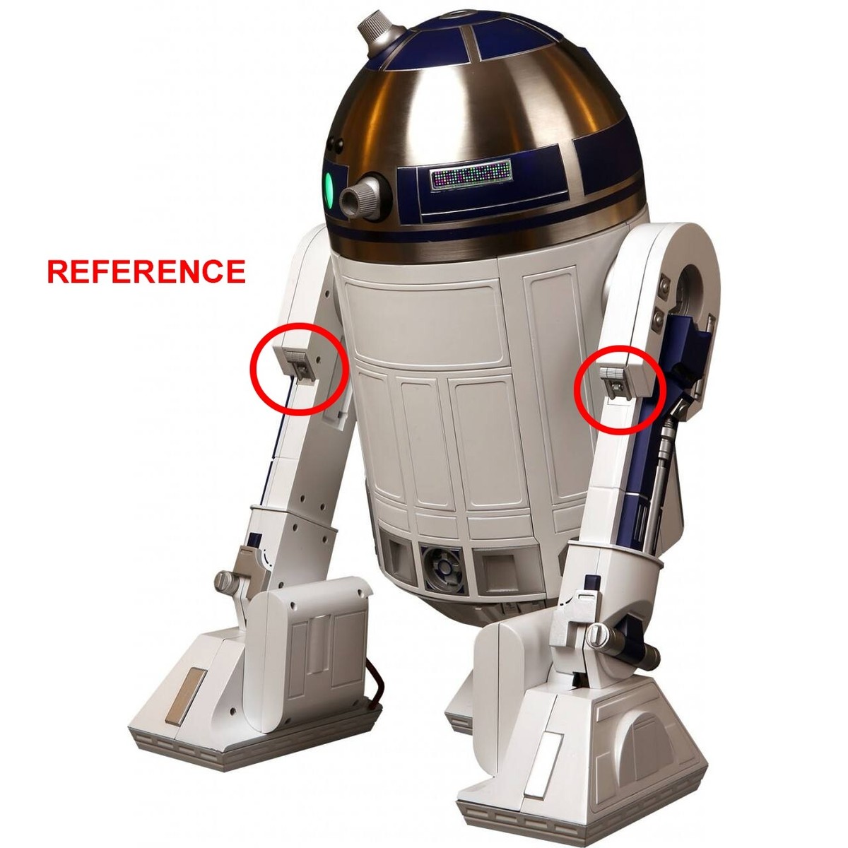 ANA R2D2livery（1/200） R2D2 Astromech Droid for 1/29 Revell X-Wing – Falcon 3D Parts