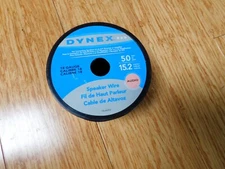 Dynex Speaker Wire 18 Gauge 50 Feet NEW/SEALED