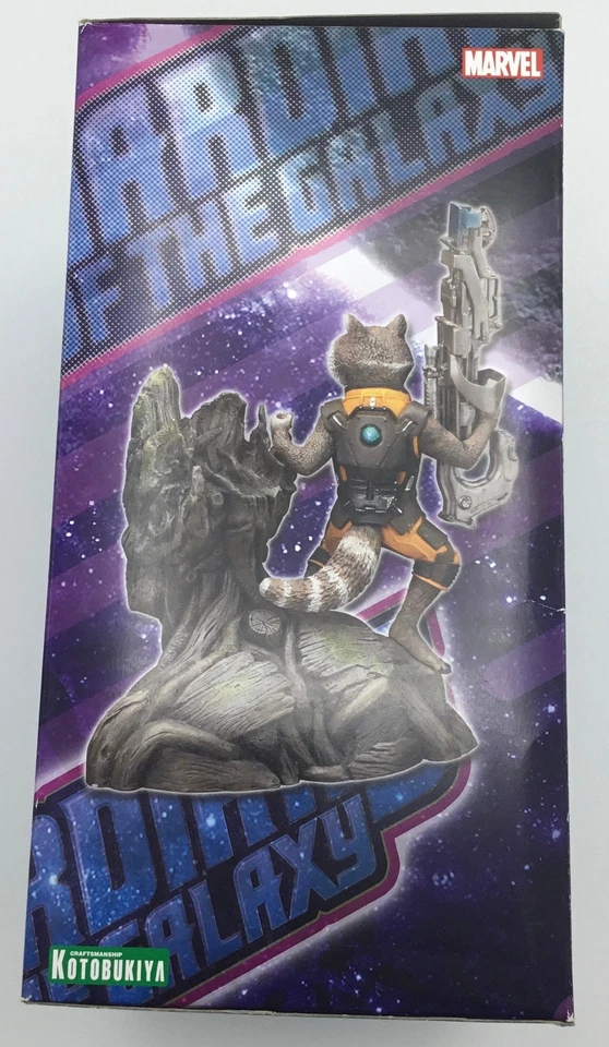 ARTFX Guardianes de la Galaxia Groot & Rocket Racoon Estatua Escala 1/10 Modelo Kit Foto 2 de 4