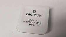 Tag Heuer CROWN and TUBE 4.6x4.2mm M0.9, Tag-17 YELLOW New/Sealed