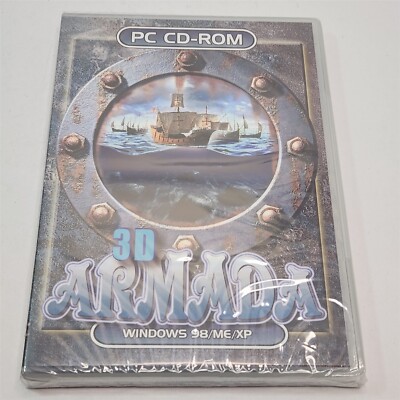 Vintage 3D Armada PC Game Brand New & Sealed 2002