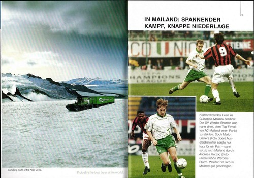 EC I CHAMPIONS LEAGUE 93/94 Werder Bremen - AC Mailand / Milan, 16.03.1994 - 第 2/12 張圖片