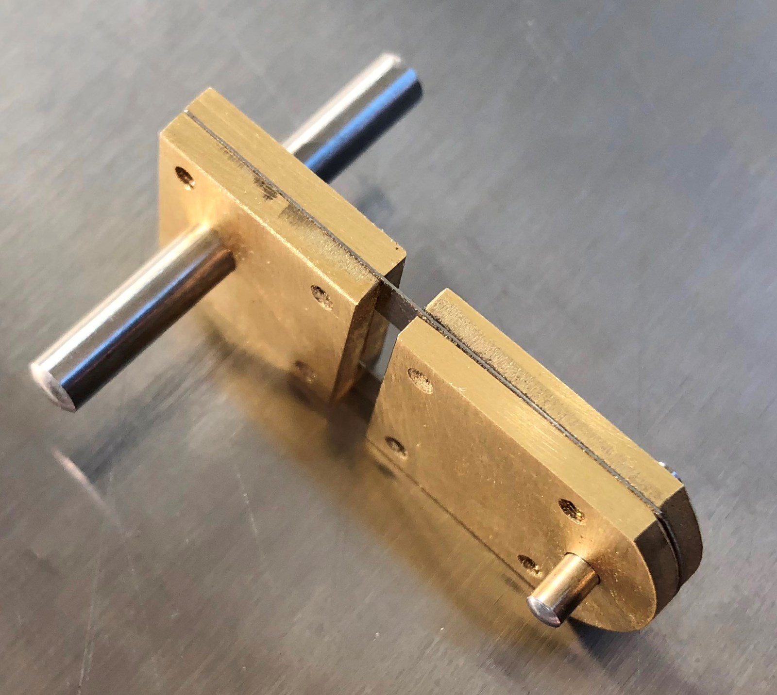 Pendelfeder PräzisionsSekundenpendeluhr Suspension spring Master