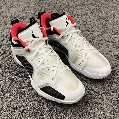 Jordan 37 XXXVII Low Siren Red White Black Nike Jumpman Size 12