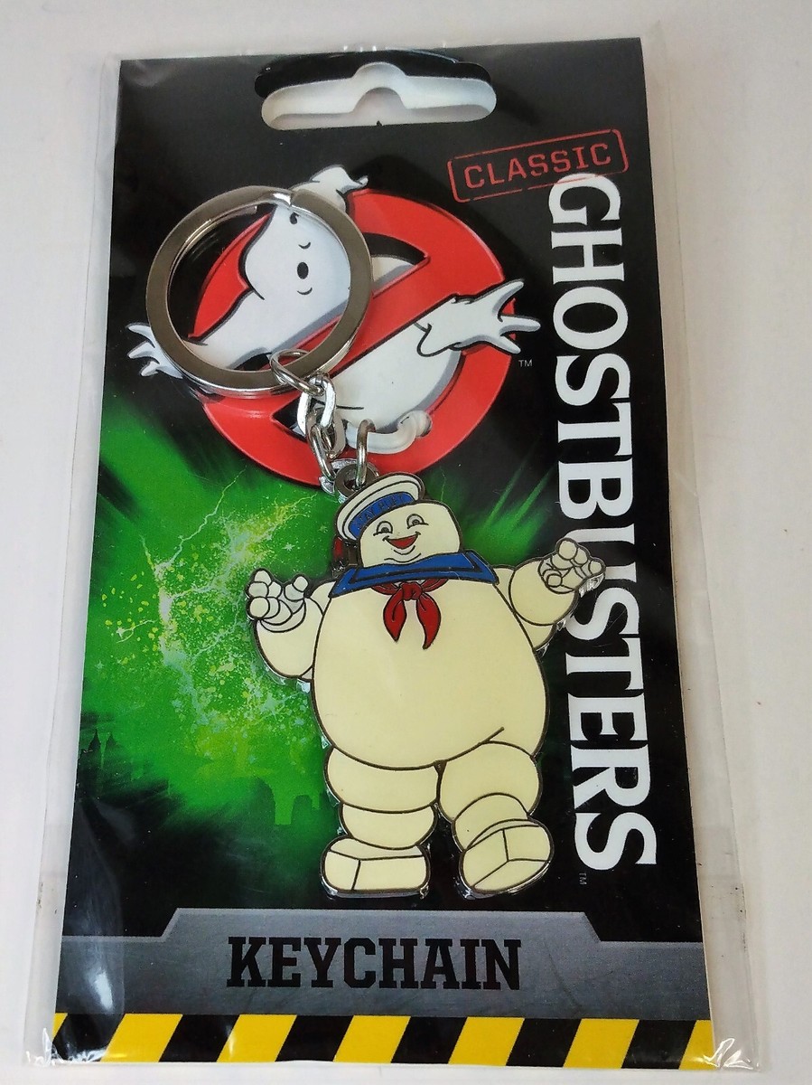 Ghostbusters Stay Puft Marshmallow Man Keychain NEW US Stock