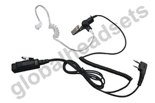 For Kenwood Palm Microphone with Earphone Acoustic Tube for Pro Talk