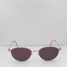 Vintage Monet MT-91 Gold Oval Sunglasses FRAMES ONLY