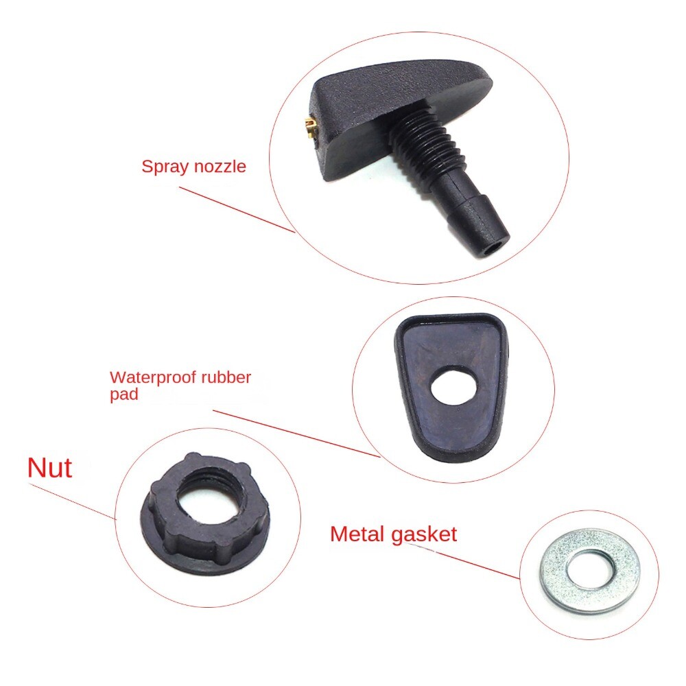 Adjustment Wiper Nozzle Jet Sprayer Kits Sprinkler Water Fan Front