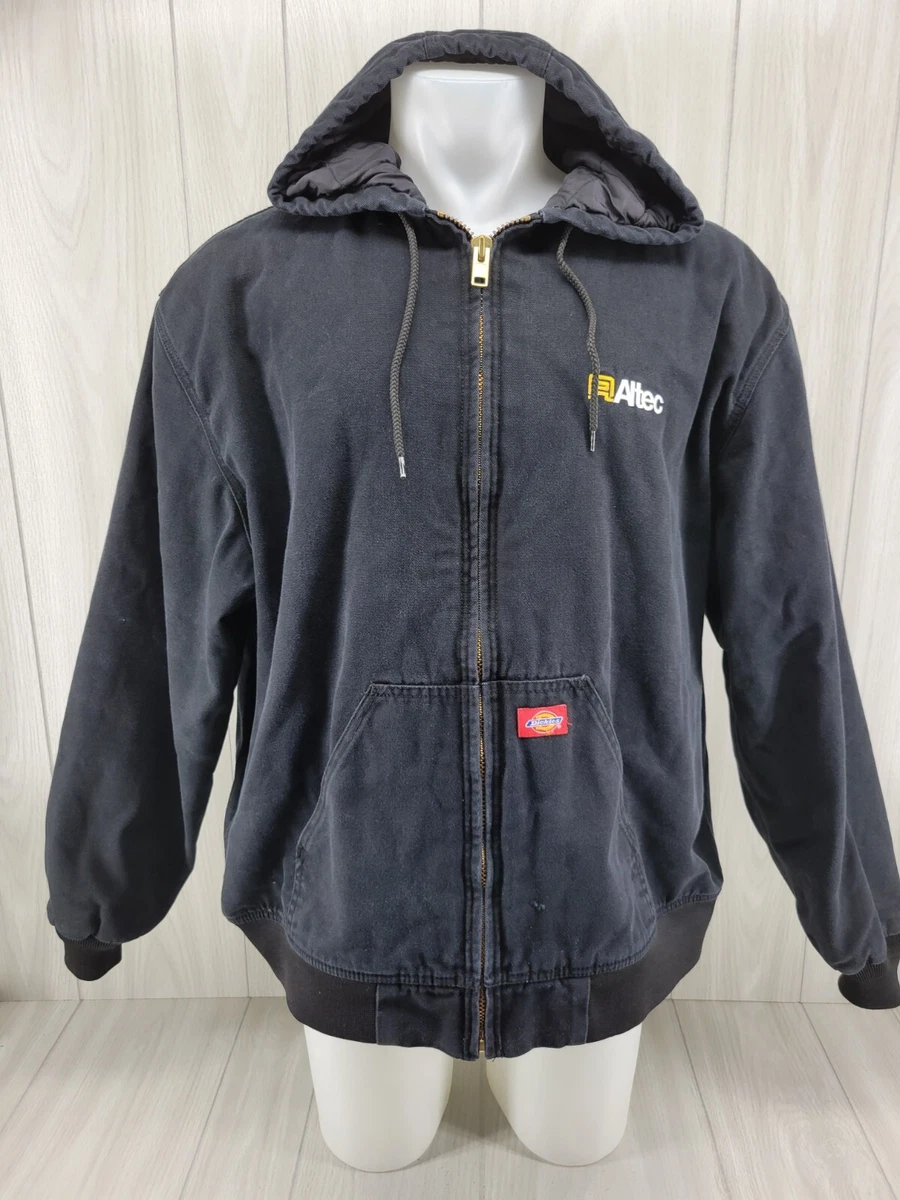 Men s 2XL Dickies Hooded Quilted Lined Heavyweight Duck Canvas Jacket Altec