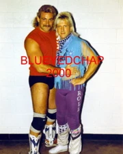 TERRY ALLEN & RICKY MORTON  WRESTLER 8 X 10 WRESTLING PHOTO NWA