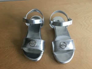 silver summer shoes