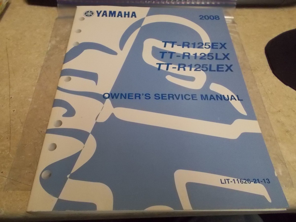OEM Yamaha Owners Service Manual 2008 LIT-11626-21-13 | eBay