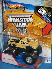 HOT WHEELS MONSTER JAM BULLDOZER CRUSHABLE CAR ADVANCE AUTO PARTS **BRAND NEW**