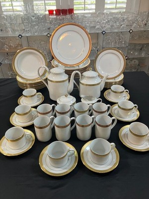 Pure Gold by Centurion Collection - ESTATE SET - 55pcs of Vintage Dinnerware