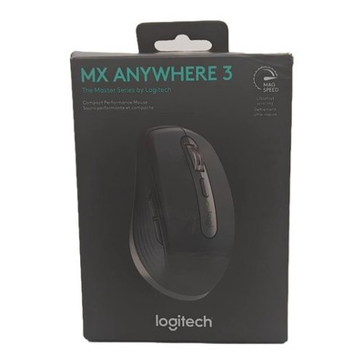 LOGITECH MX ANYWHERE 3S COMPACT PERFORMANCE MOUSE COLOR: BLACK 910-006928