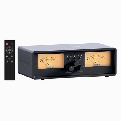 ET30 Audio Switcher mit Fernbedienung für 2 und VU Meter