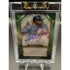 2024 Topps Triple Threads Randy Arozarena Auto Single Jumbo Jersey Emerald #/50