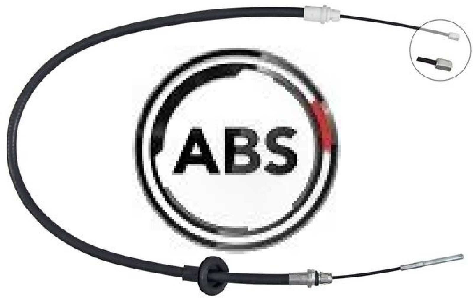 A.B.S. K11801 Seilzug für Feststellbremse Handbremsseil Bremsseil