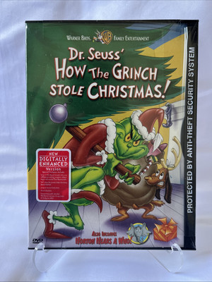 Dr. Seuss' How the Grinch Stole Christmas! (DVD,2000)-NEW/SEALED, Warner Bros.