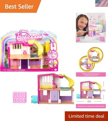 Surprise Playtime with Mini Dreamhouse Set - Includes Barbie Doll & Accessories
