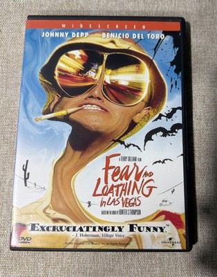 Fear and Loathing in Las Vegas DVD Johnny Depp Benicio Del Toro