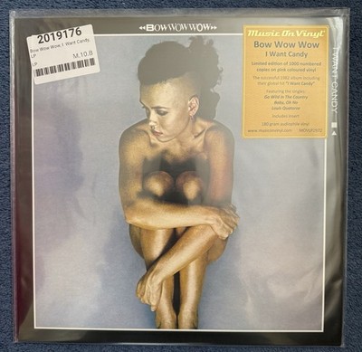 Bow Wow Wow I Want Candy PINK VINYL LP only 1000 Mint/Sealed