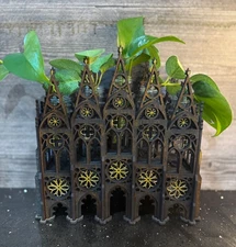 Gothic Cathedral Propagation Station, Gothic Decor, Botanical, Moody Aesthetic