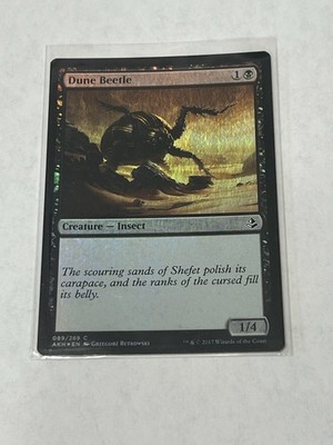 Dune Beetle 089/269 Amonkhet Magic: The Gathering Card Foil