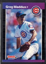 1989 Donruss Greg Maddux 373 Hof Free Same Day Ship Bogo