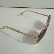 Tommy Hilfiger Women  s Aviator Sunglasses Gold Frame Brown Gradient