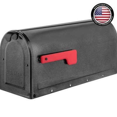 Medium Pewter Mailbox - Weather-Resistant & Rust-Resistant Contemporary Design