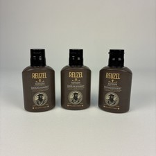 3 Pack Reuzel REFRESH No Rinse Beard Wash 3.38 OZ New