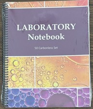 Laboratory Notebook 50 Carbonless Set Brand New