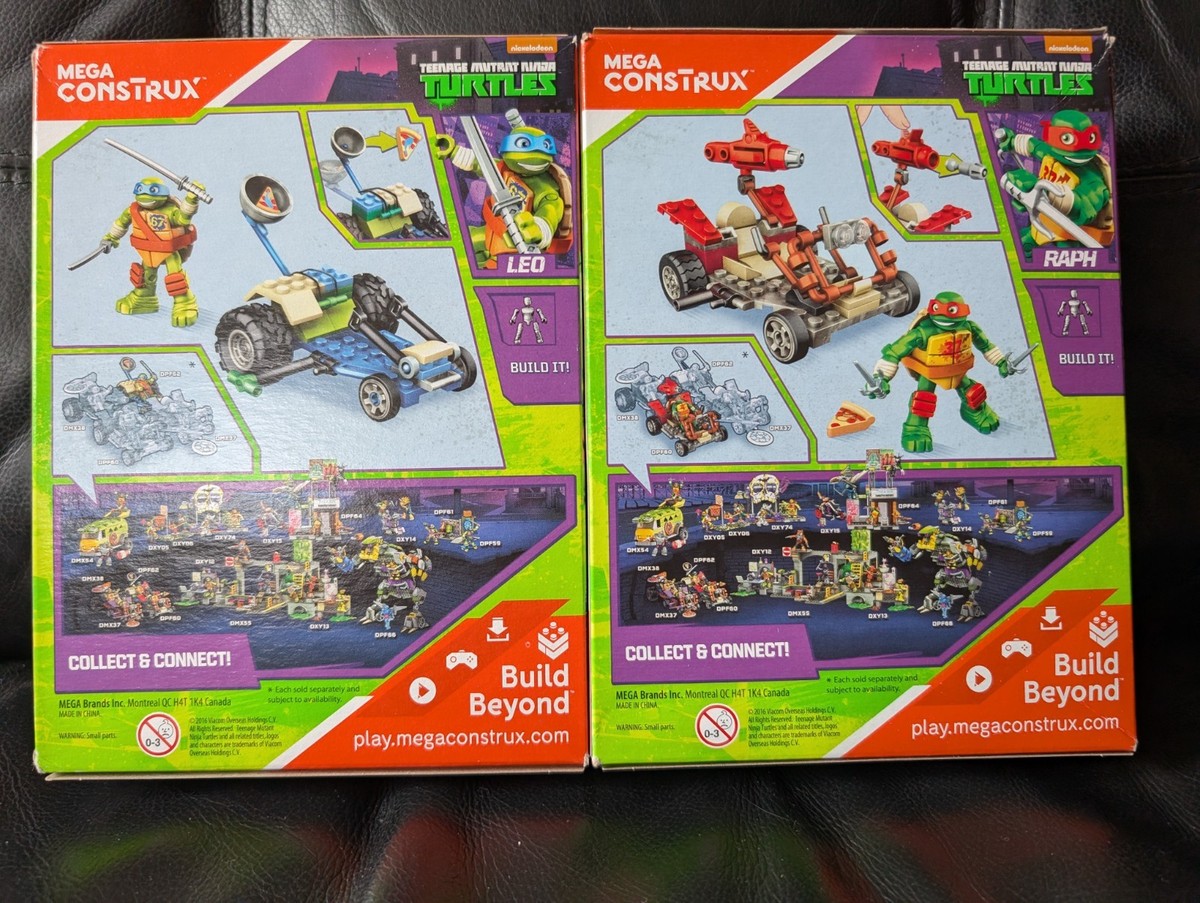 Mega Construx - Teenage Mutant Ninja Turtles - Leo & Raph set