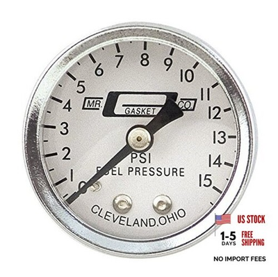 #ad #ad Mr. Gasket 1561 Fuel Pressure Gauge 1.500 in. $44.29