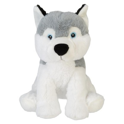 Husky Öko Stofftier Planet Kumpels Tiere grau - 20 cm x 10 cm