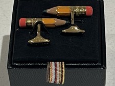 NEW, GENUINE & RARE Paul Smith Vintage “Pencil” Cufflinks, BNIB