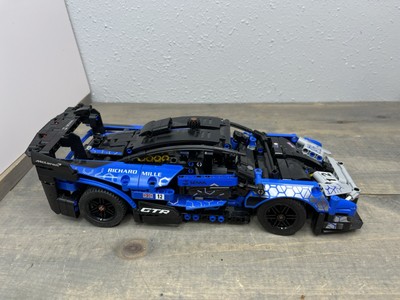 LEGO Technic McLaren Senna 42123 Out Of Box Car Richard Mille M3 Incomplete